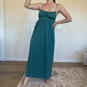 Victorias Secret Country green/blue maxi dress